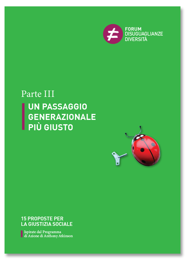 Passaggio generazionale - 15 proposte per la giustizia sociale - ForumDD